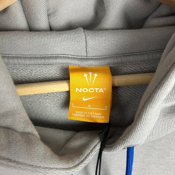 Nike x Nocta Memphis Tigers Hoodie Large NWT Basketball Drake Collab PE Gray - Picture 8 of 10